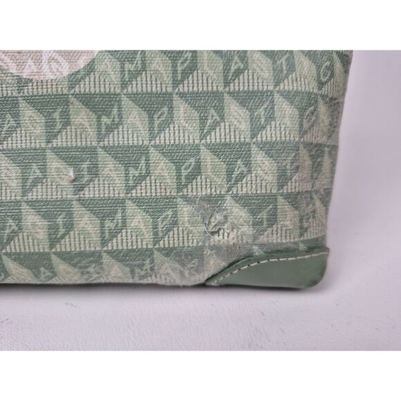 Anya Hindmarch Fern Olive 187541 Tote XS Eyes Crossbody I AM A PLASTIC Bag - Picture 2 of 11